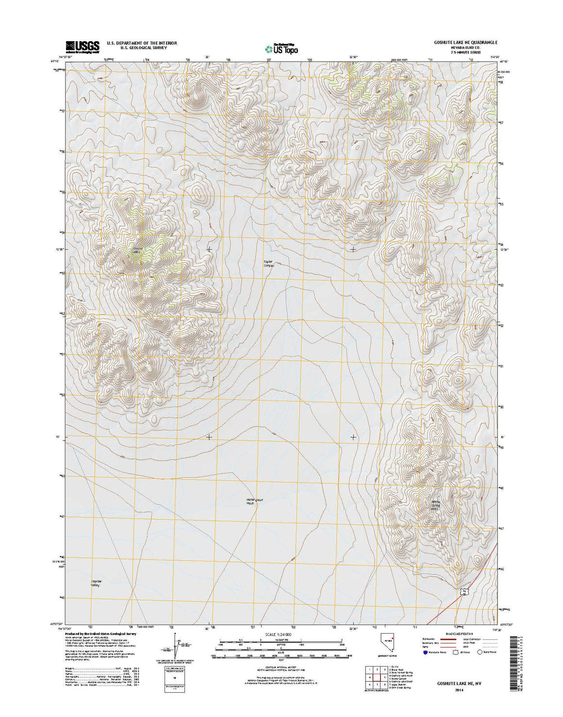 Goshute Lake NE, NV