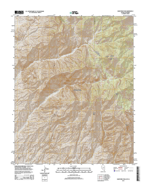 Grapevine Peak, NV-CA