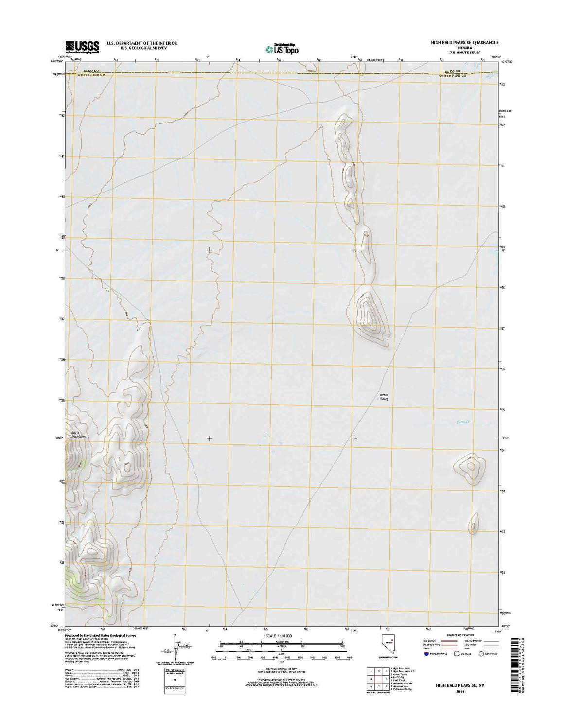 High Bald Peaks SE, NV