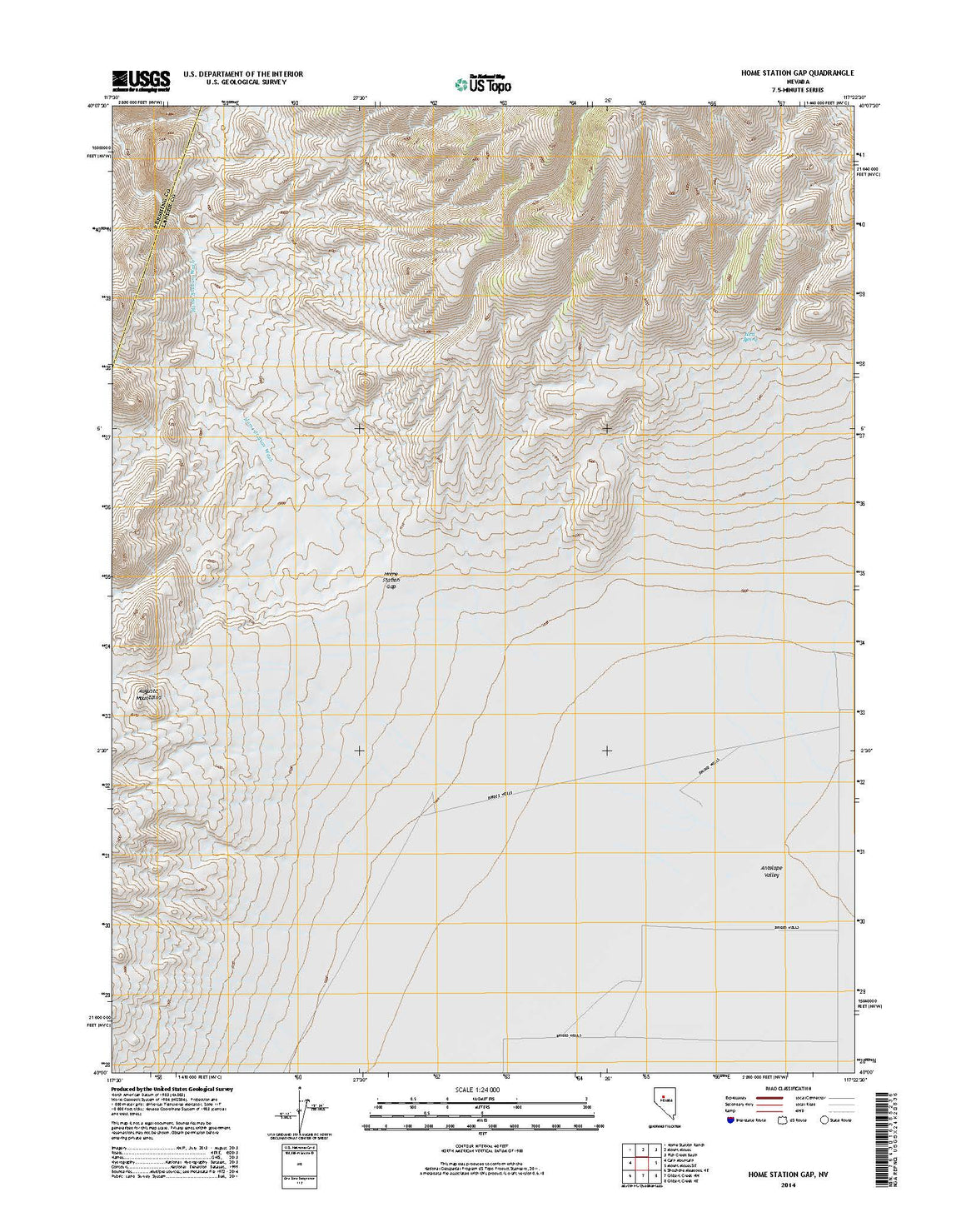 Home Station Gap, NV