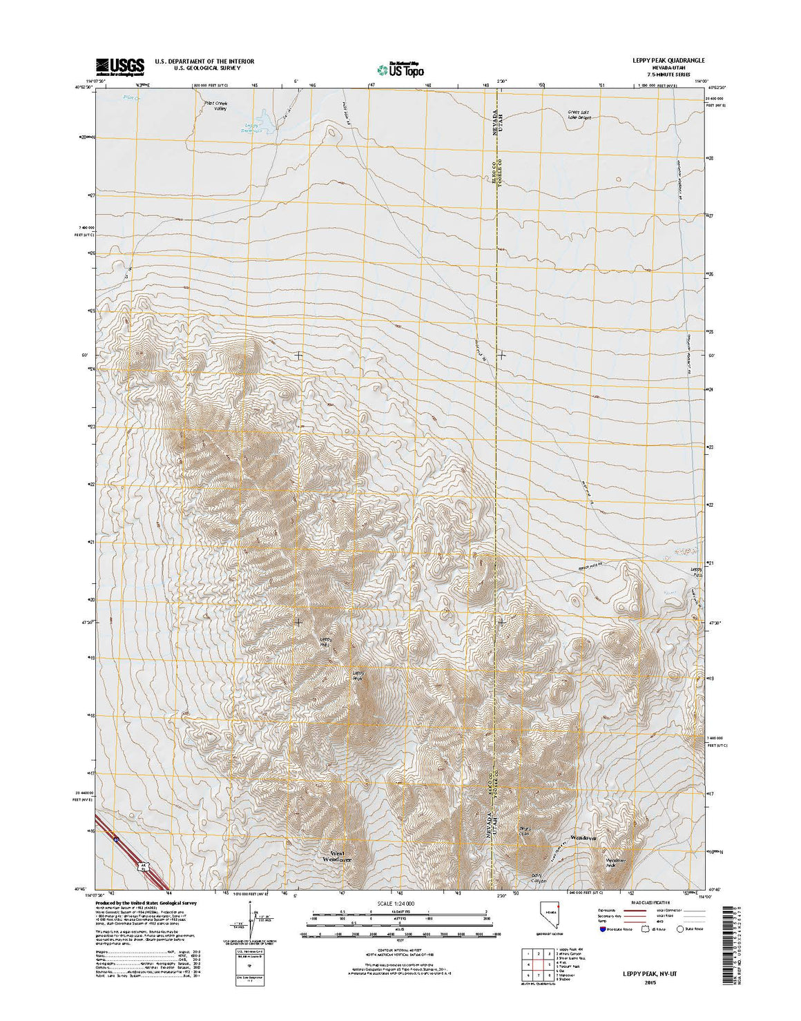 Leppy Peak, NV-UT