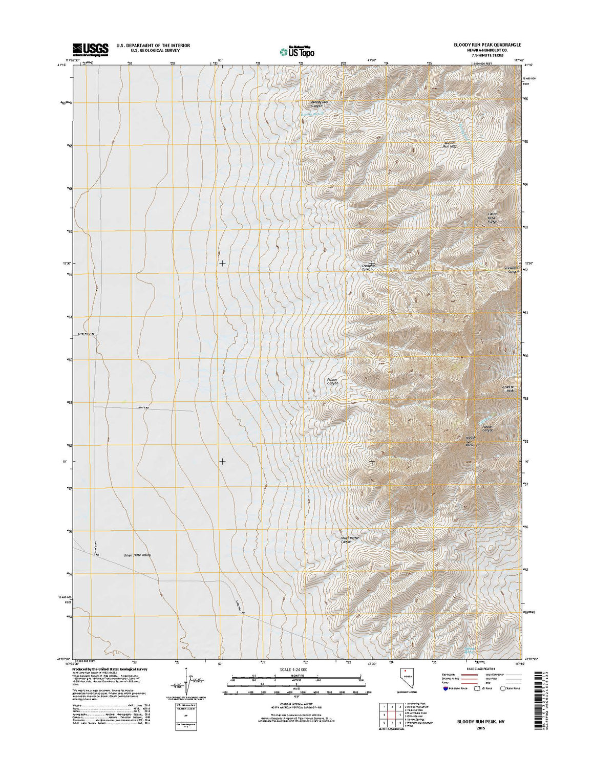 Bloody Run Peak, NV