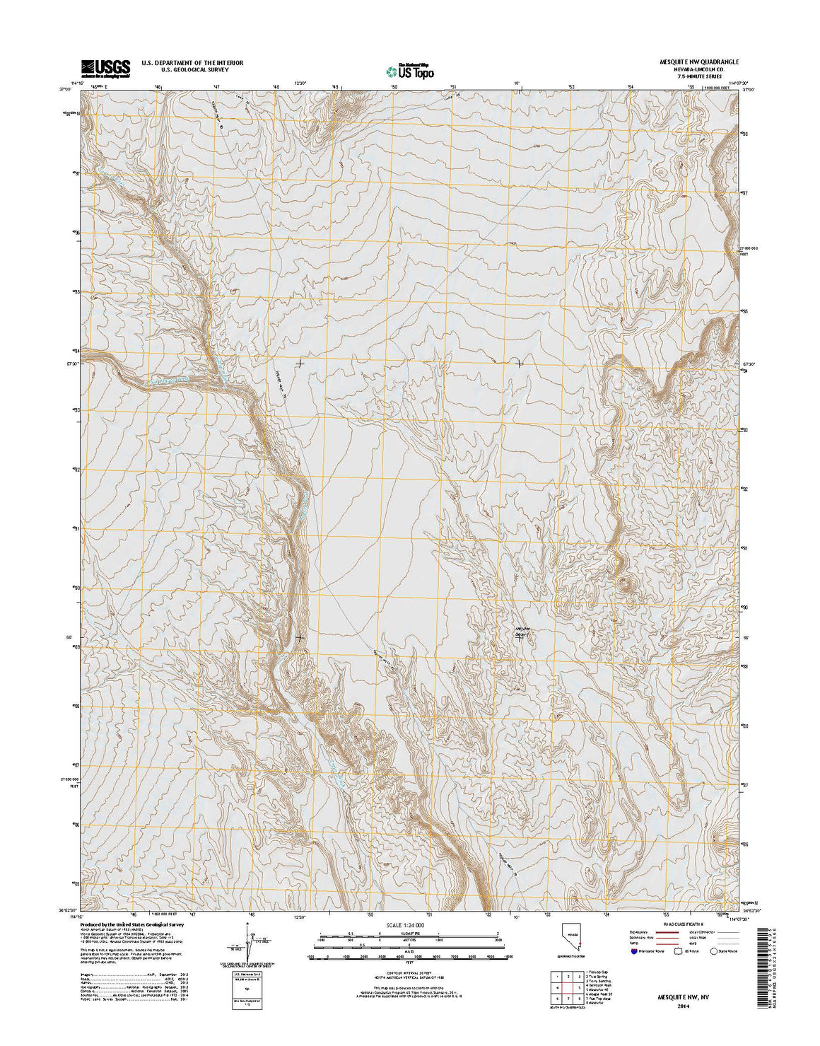 Mesquite NW, NV