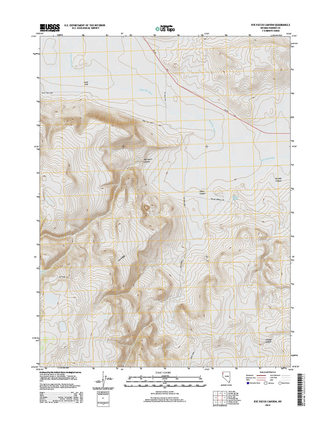 Rye Patch Canyon, NV