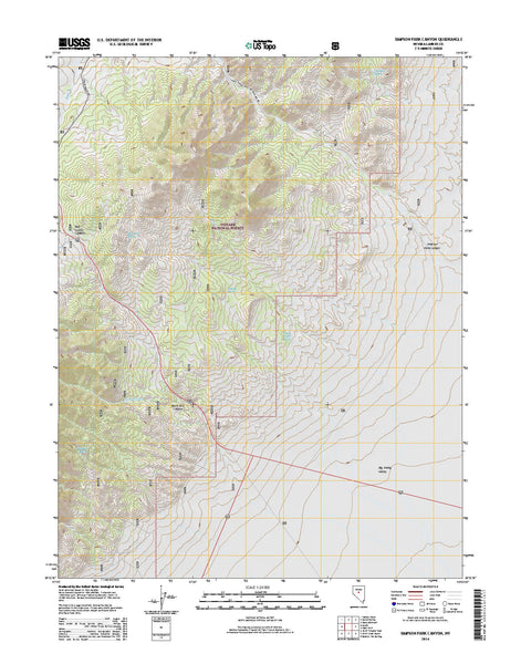 Simpson Park Canyon, NV