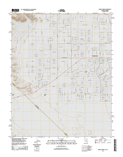 Sixmile Spring, NV-CA