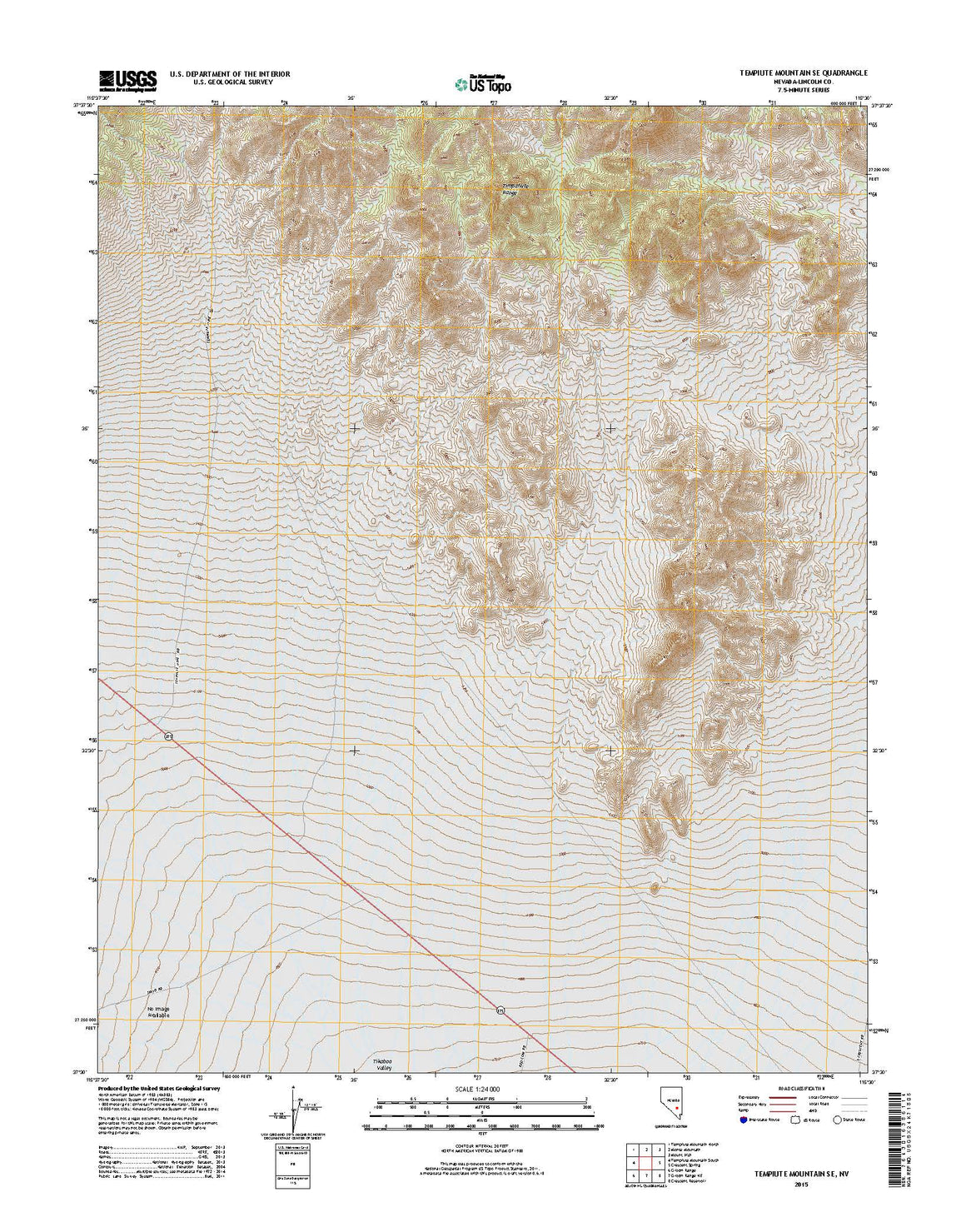 Tempiute Mountain SE, NV