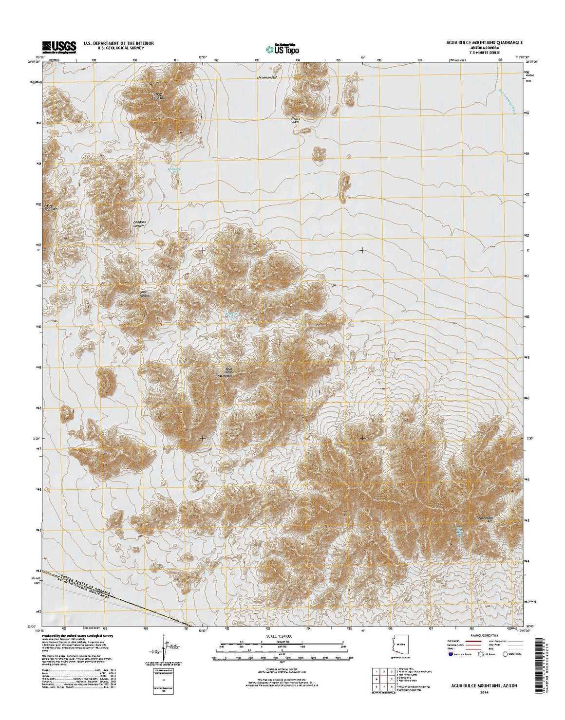 Agua Dulce Mountains, AZ-SON