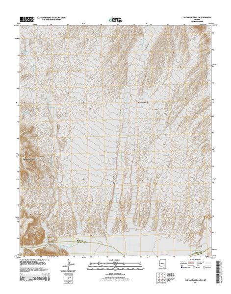 Castaneda Hills SW, AZ