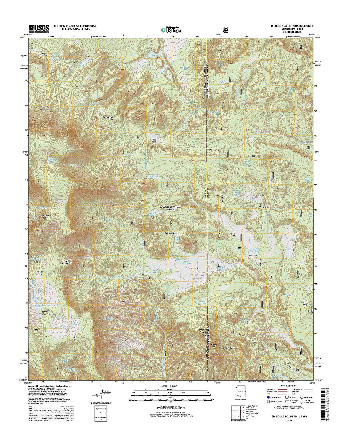 Escudilla Mountain, AZ-NM