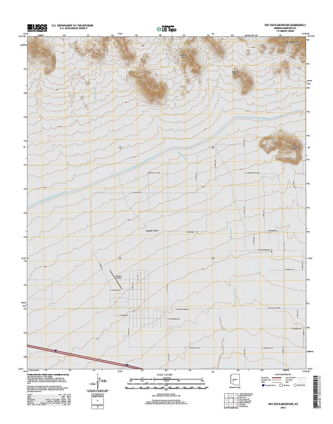 Hot Rock Mountain, AZ