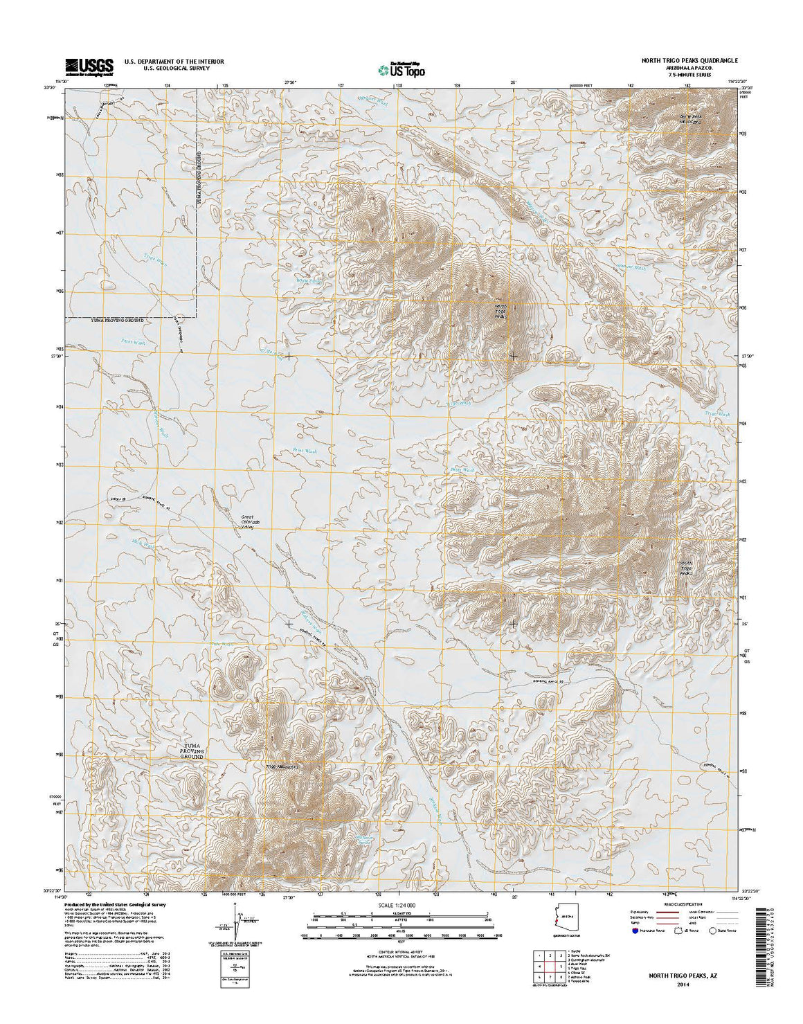 North Trigo Peaks, AZ