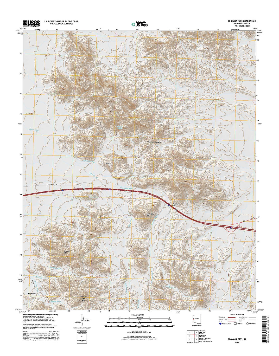 Plomosa Pass, AZ