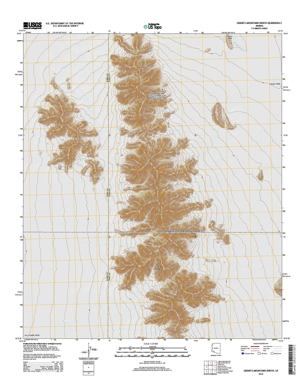 Granite Mountains North, AZ