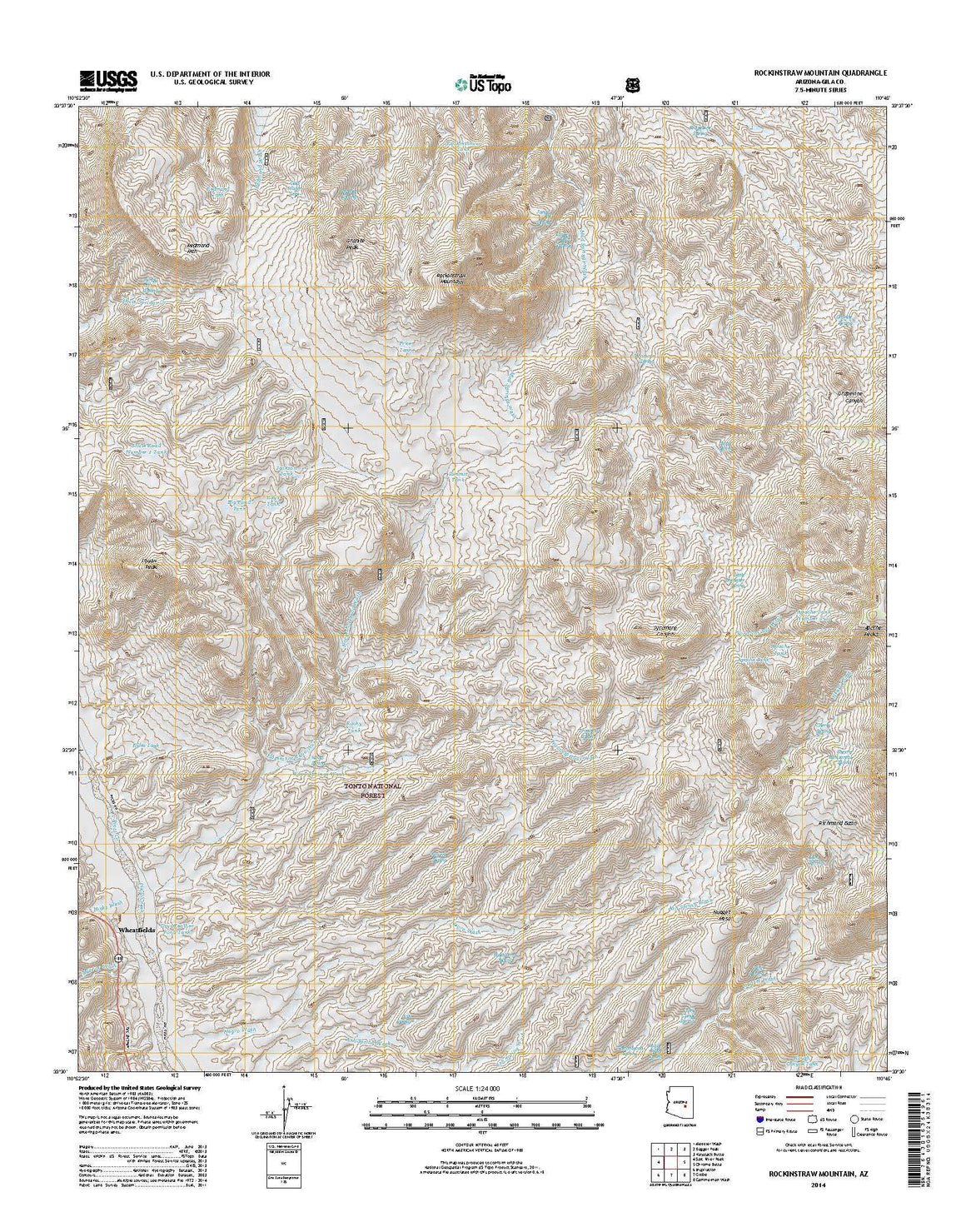 Rockinstraw Mountain, AZ