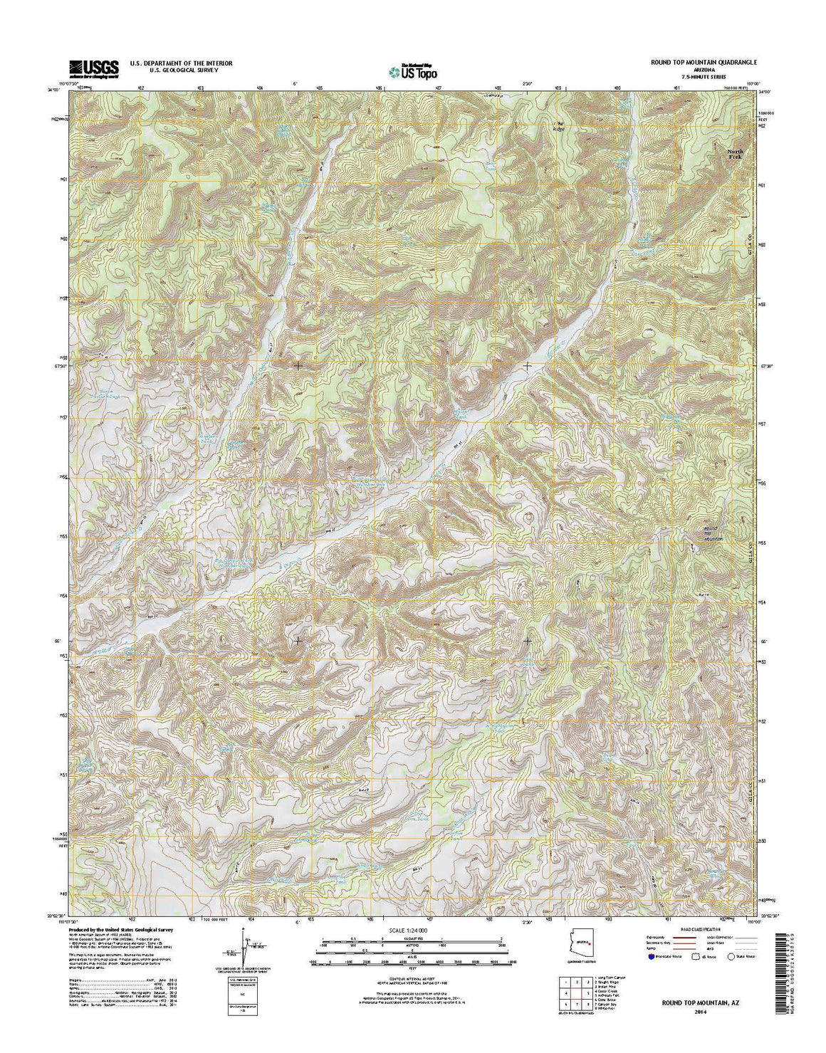 Round Top Mountain, AZ