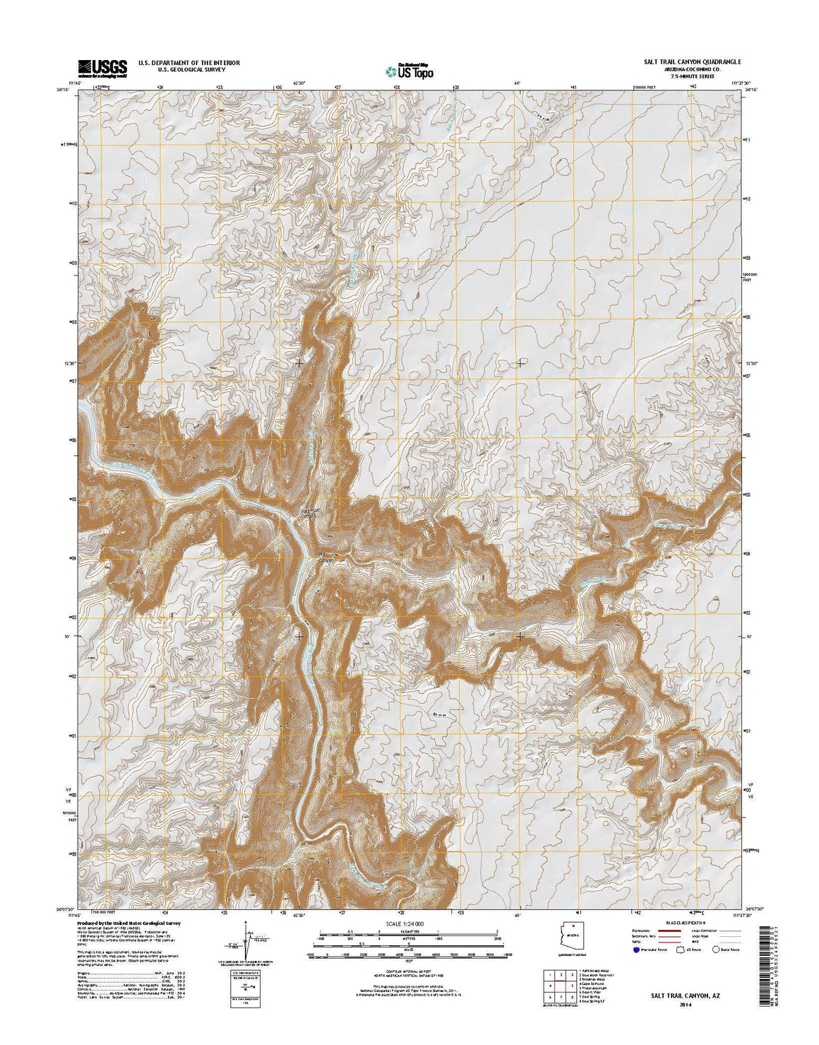 Salt Trail Canyon, AZ
