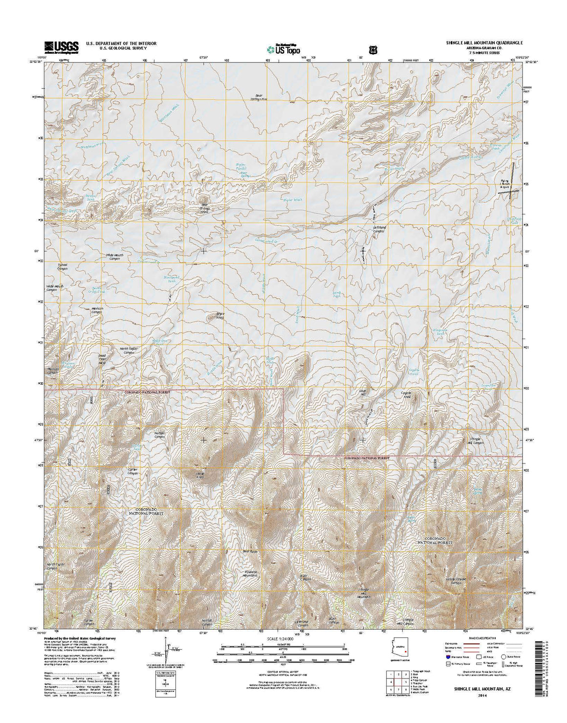 Shingle Mill Mountain, AZ