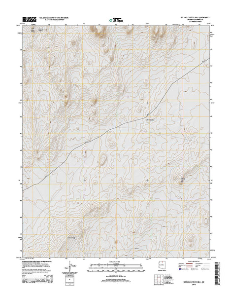 Sitting Coyote Hill, AZ