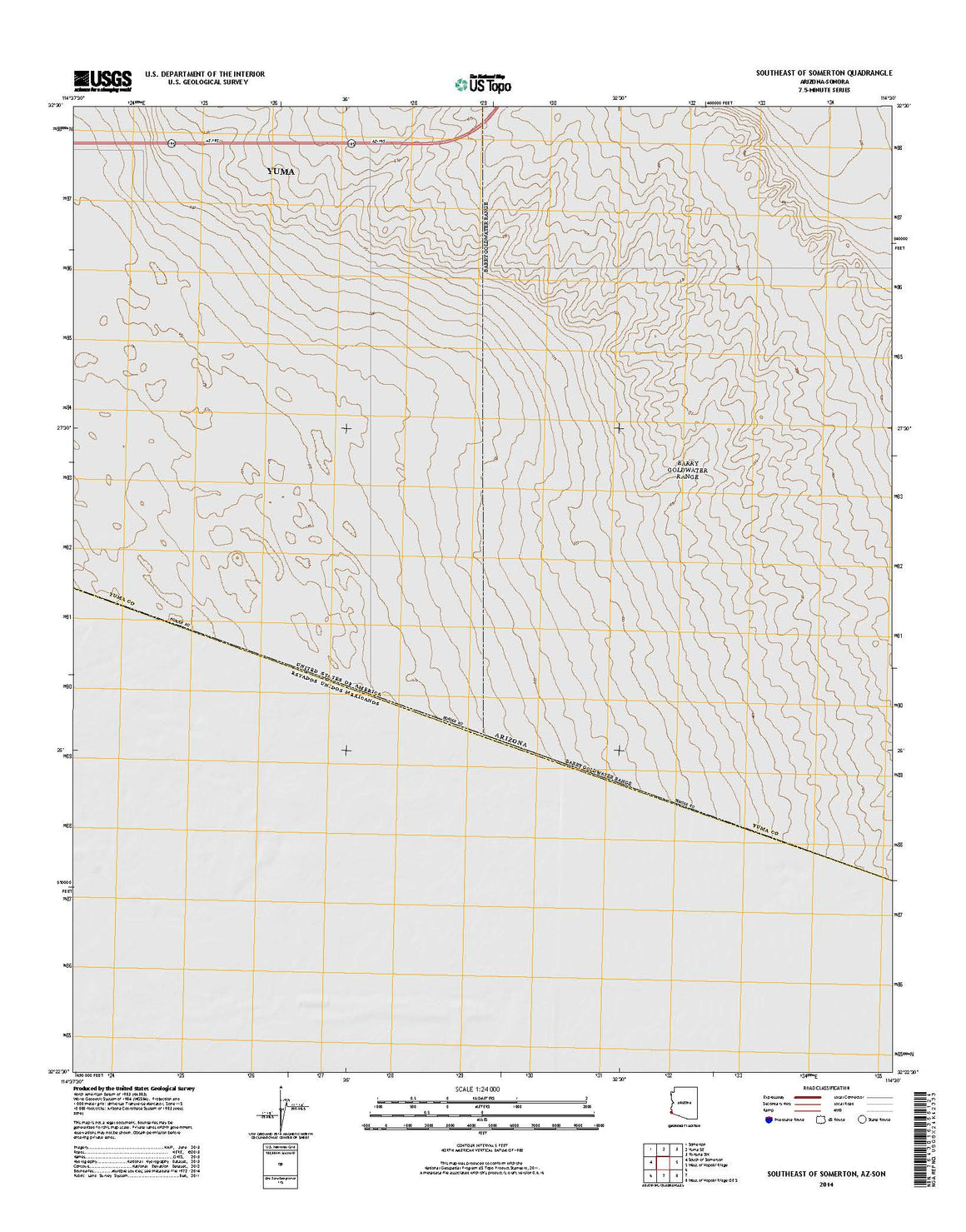 Southeast of Somerton, AZ-SON