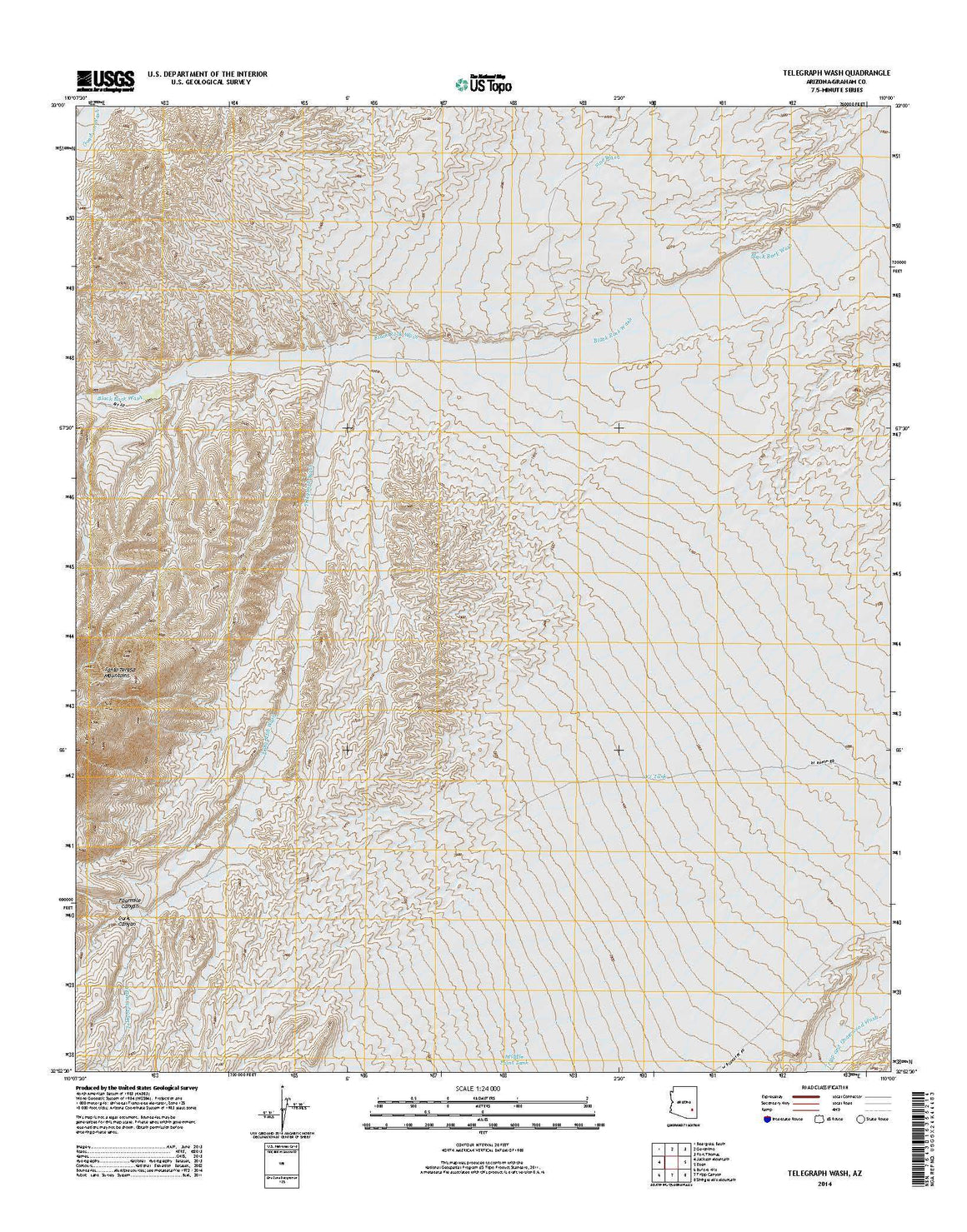 Telegraph Wash, AZ