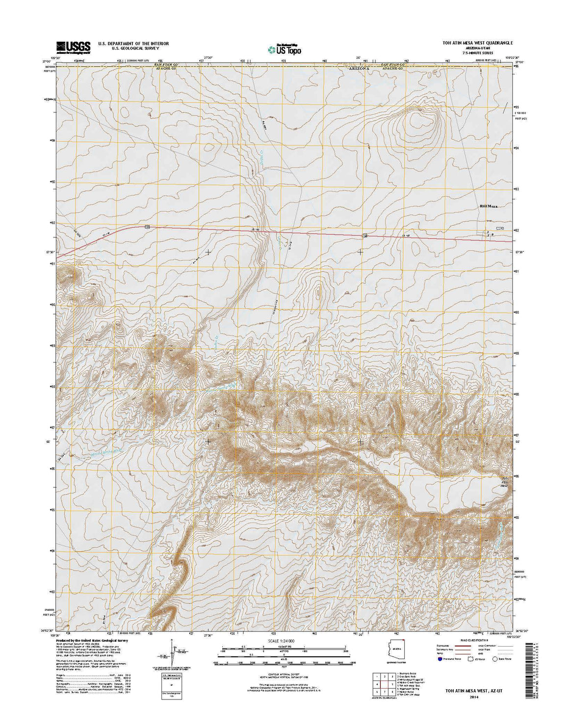 Toh Atin Mesa West, AZ-UT