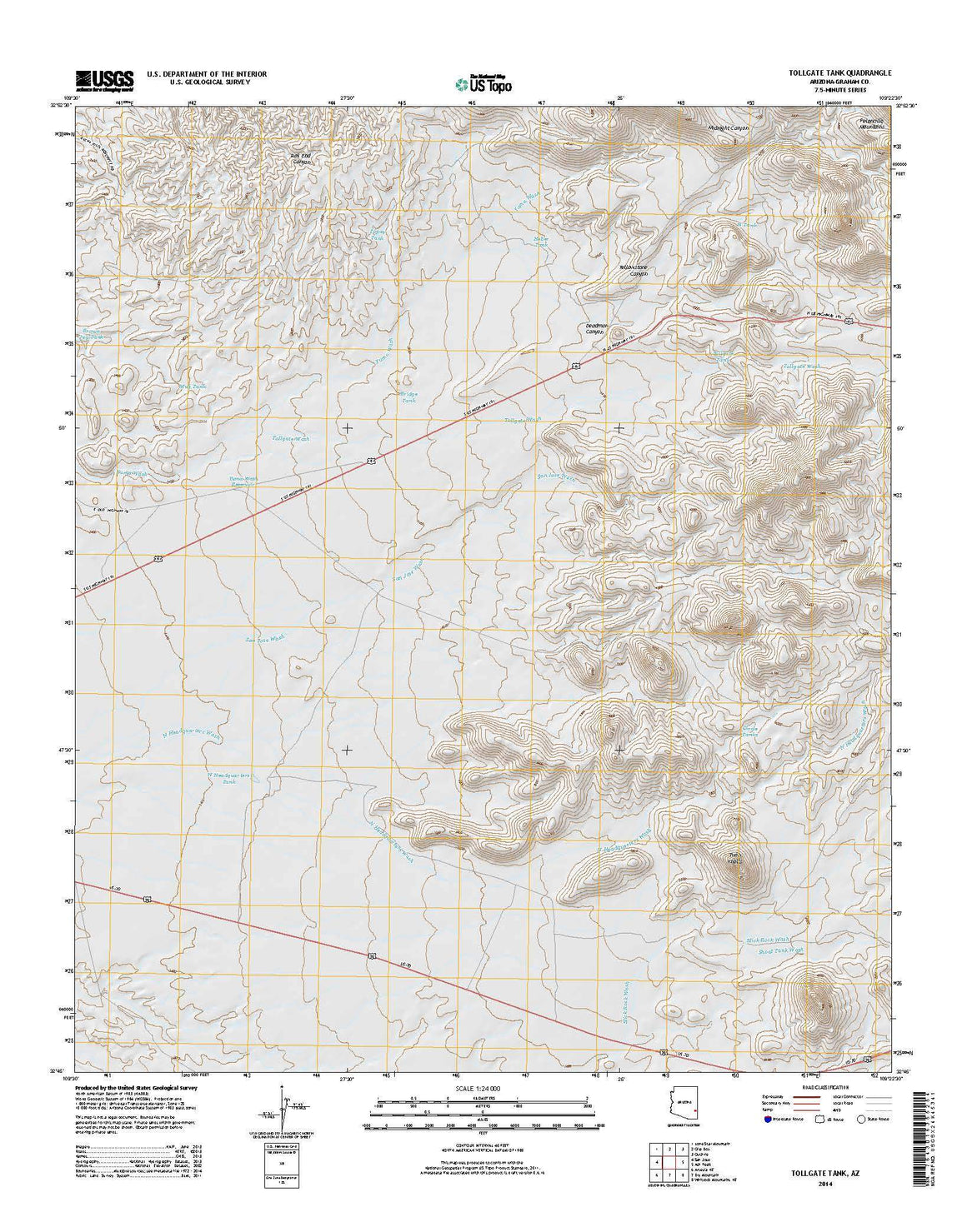 Tollgate Tank, AZ
