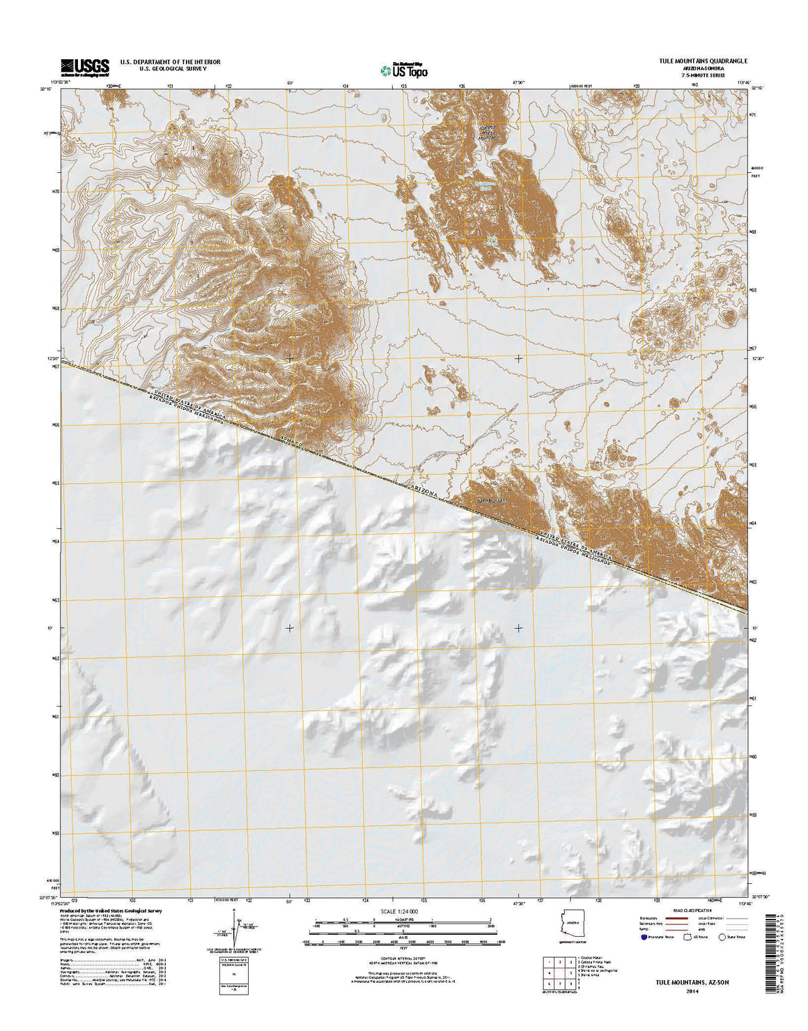 Tule Mountains, AZ-SON