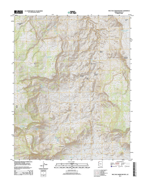 Wolf Hole Mountain West, AZ