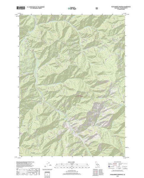 Huckleberry Mountain, CA