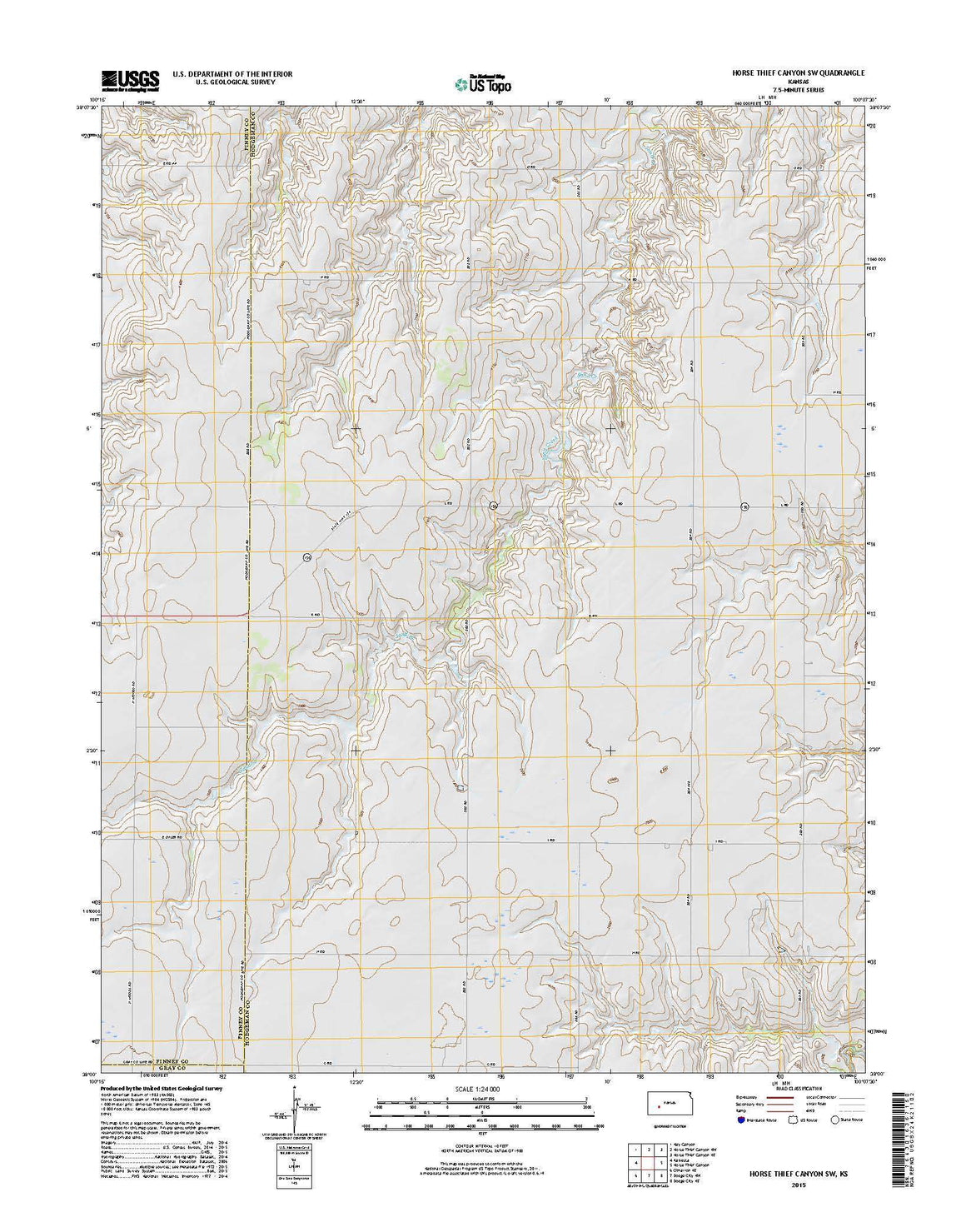 Horse Thief Canyon SW, KS