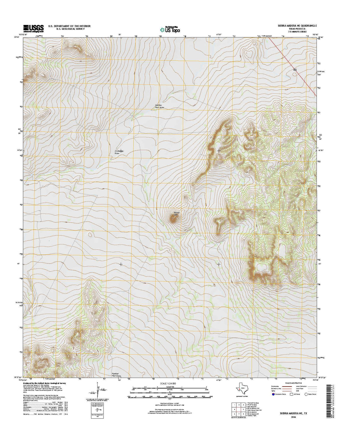 Sierra Madera NE, TX