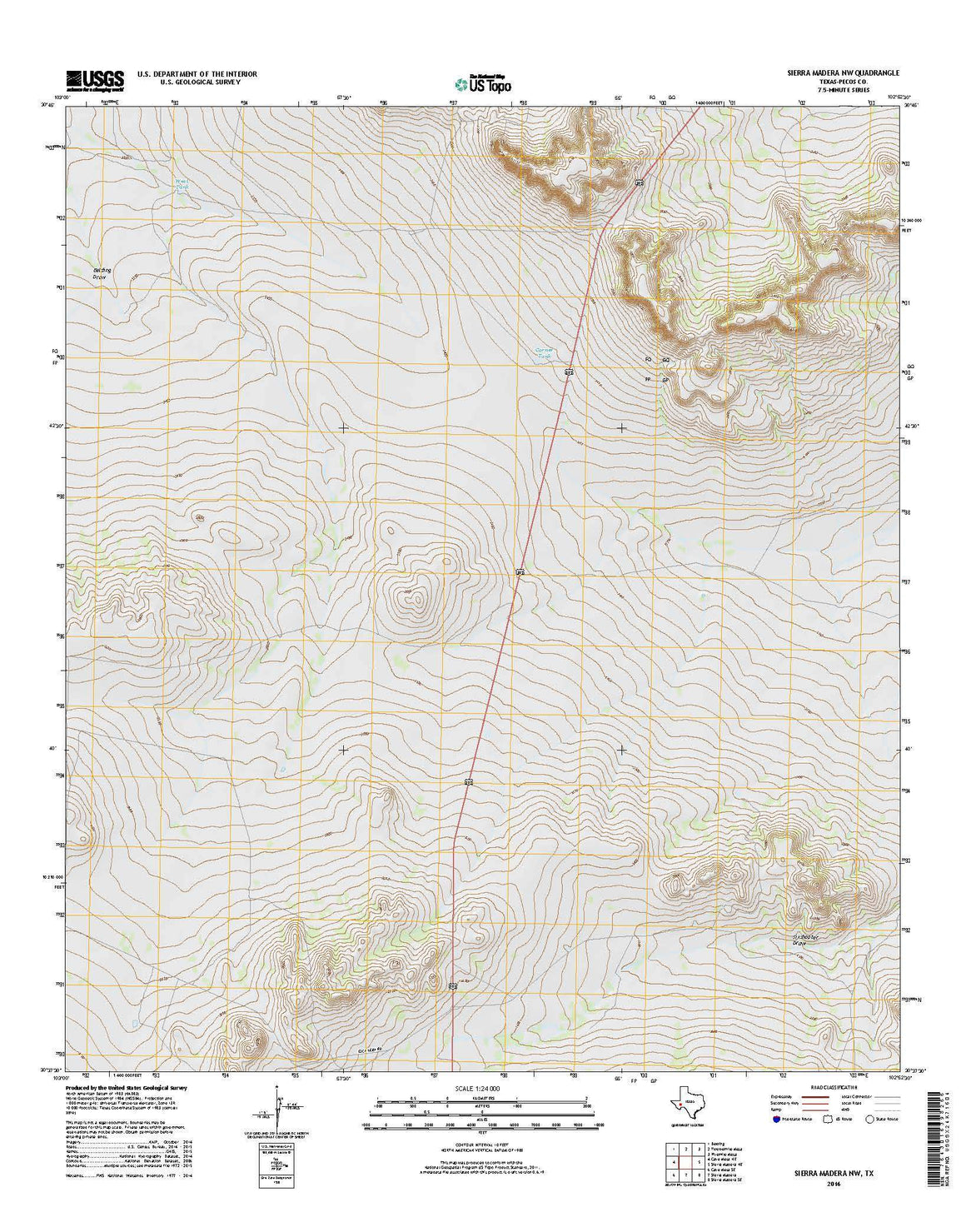 Sierra Madera NW, TX
