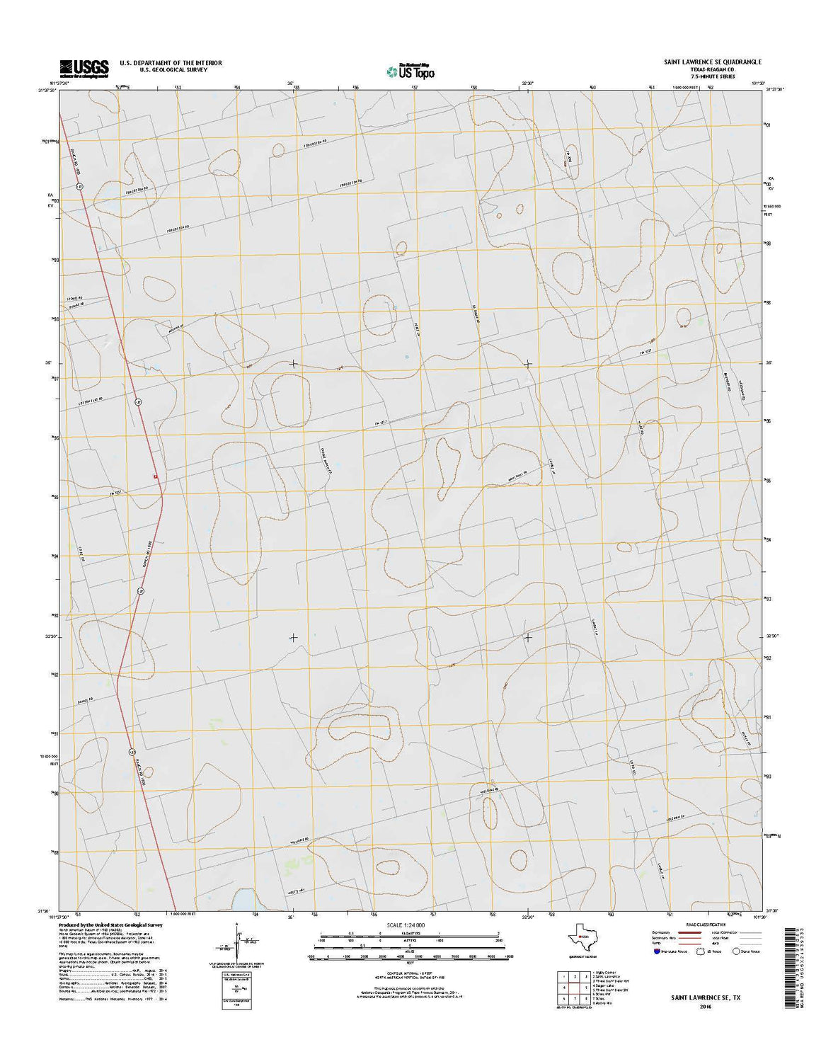 Saint Lawrence SE, TX