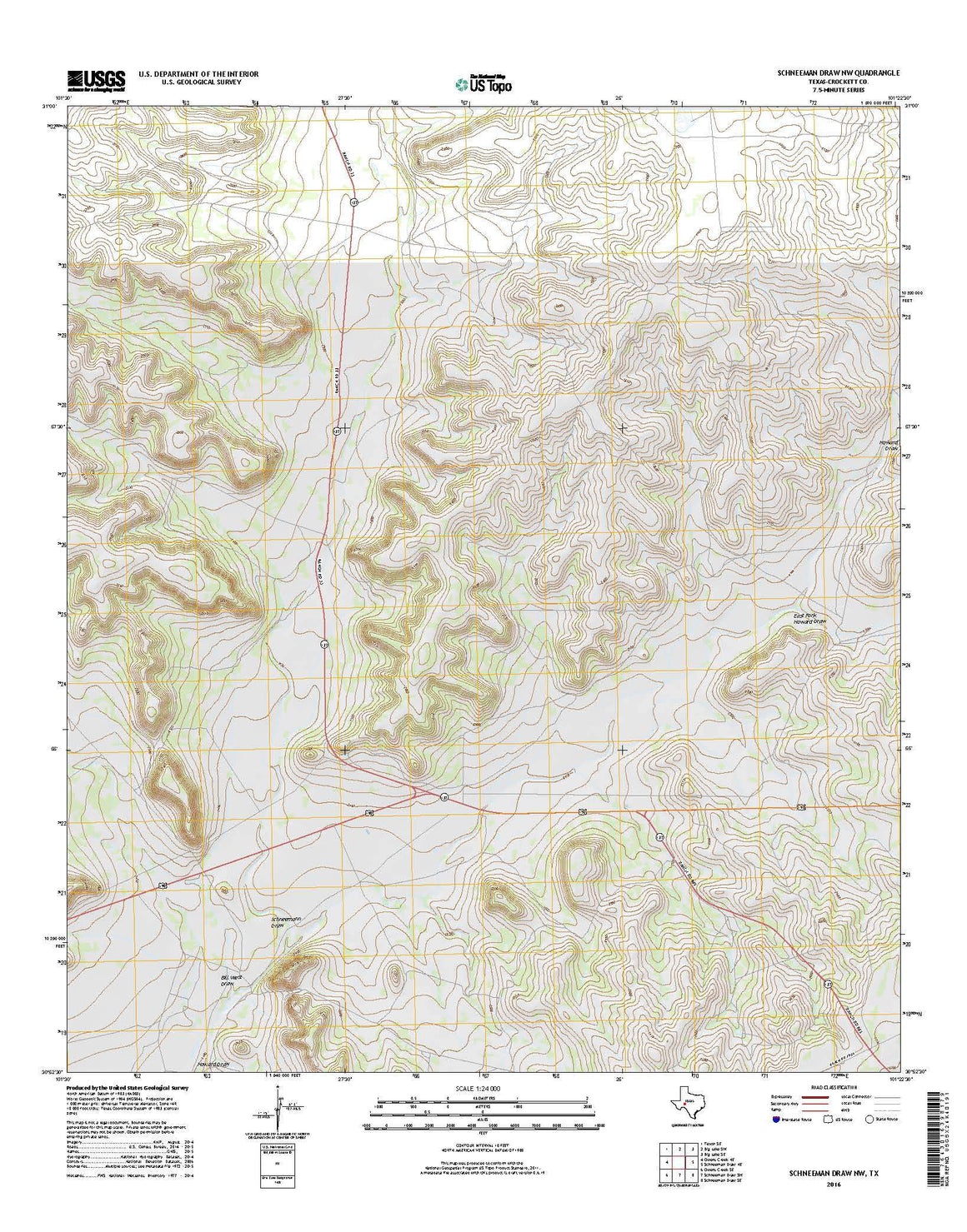 Schneeman Draw NW, TX