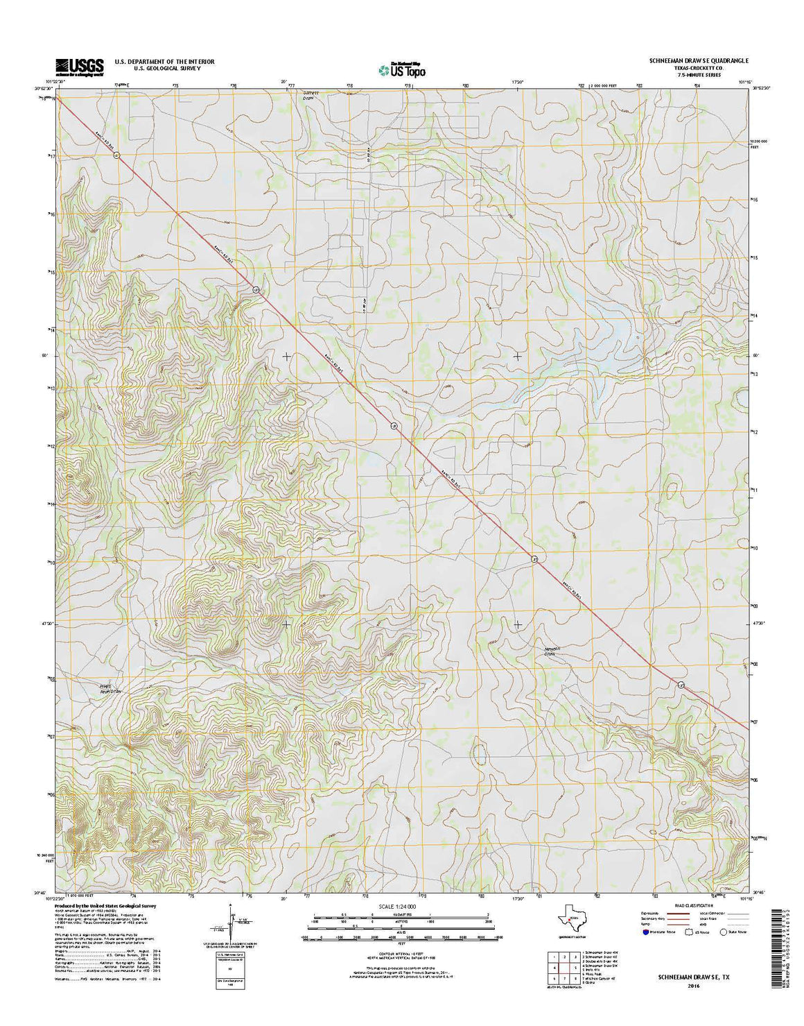 Schneeman Draw SE, TX