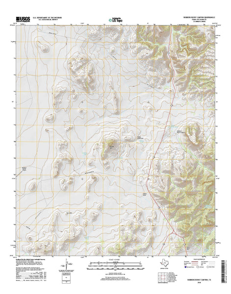 Robbers Roost Canyon, TX