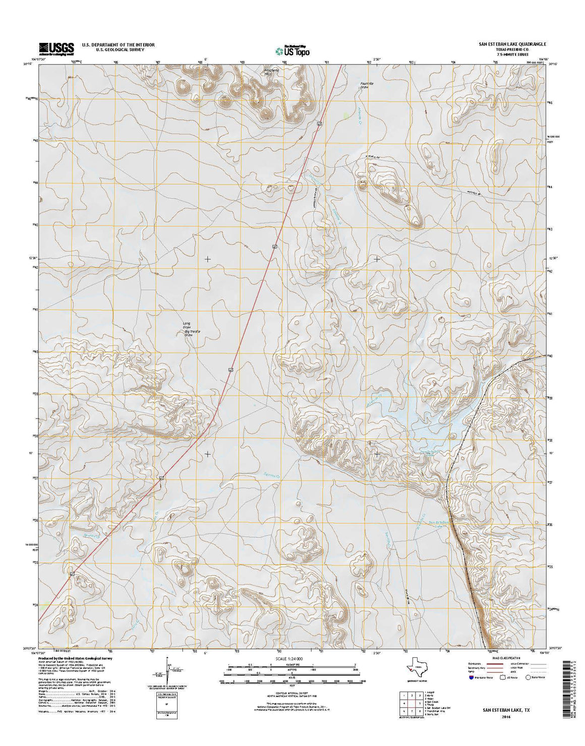 San Esteban Lake, TX