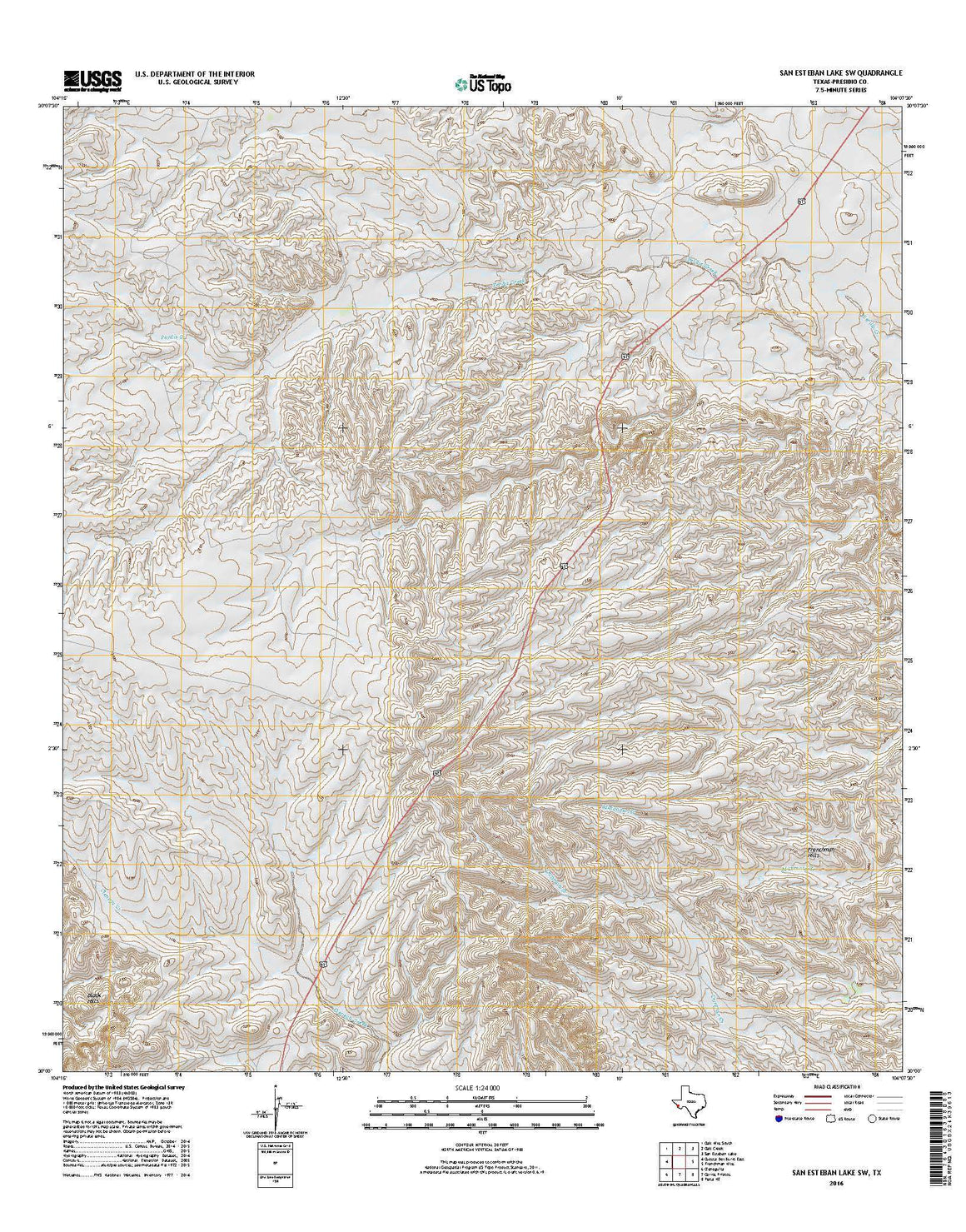 San Esteban Lake SW, TX