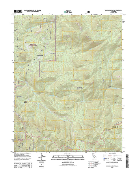Ackerson Mountain, CA