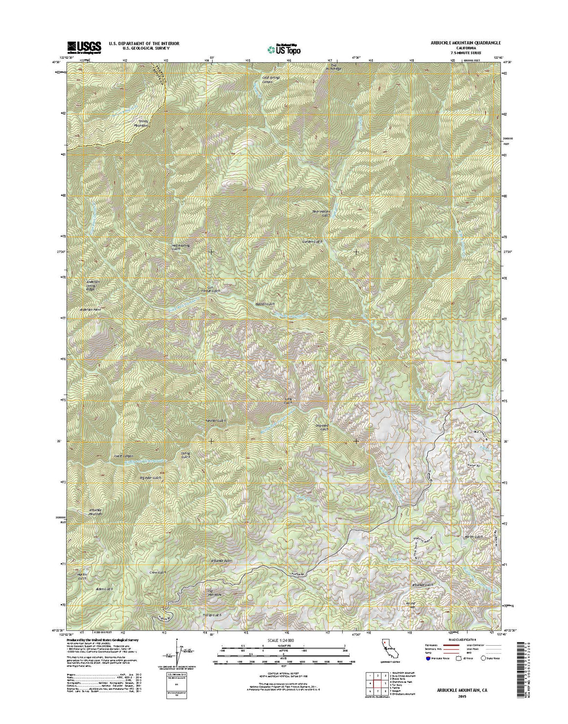 Arbuckle Mountain, CA