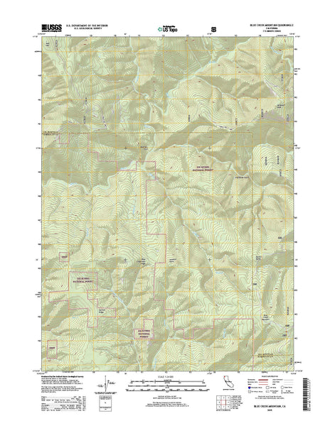 Blue Creek Mountain, CA