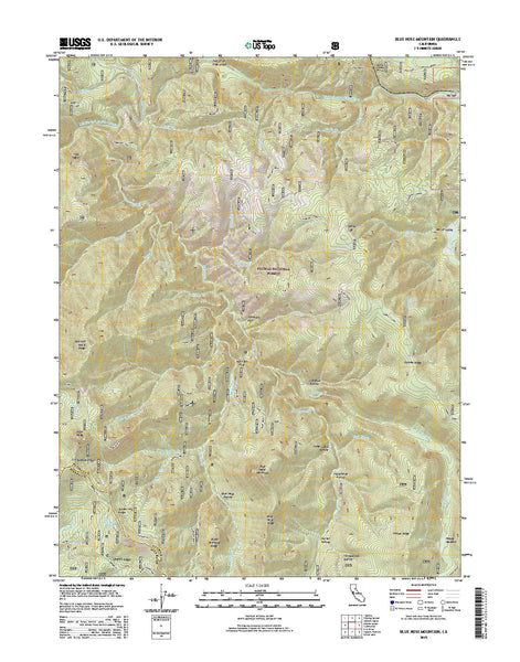 Blue Nose Mountain, CA