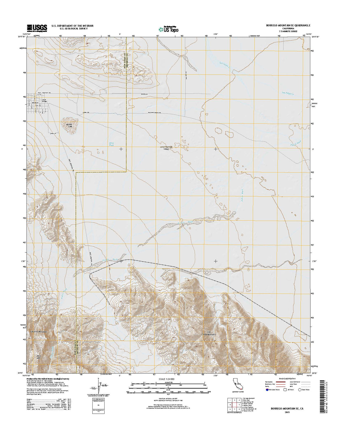 Borrego Mountain SE, CA