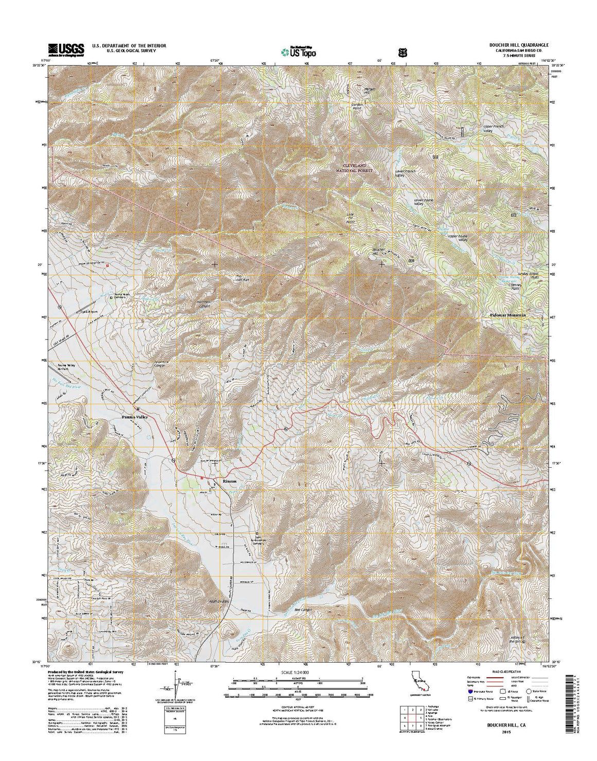 Boucher Hill, CA