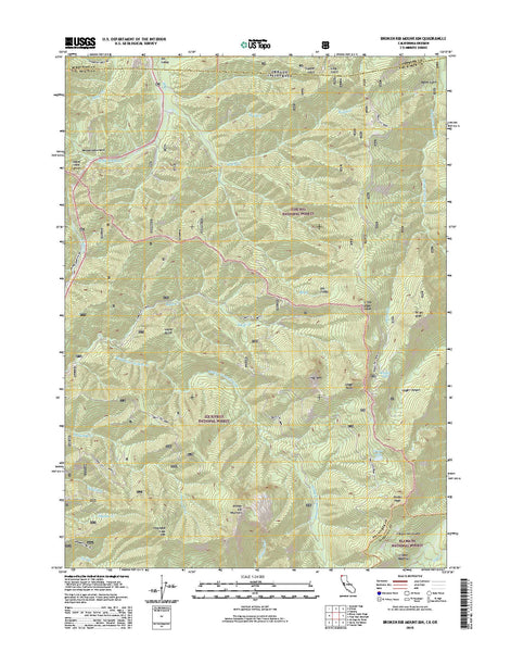 Broken Rib Mountain, CA-OR