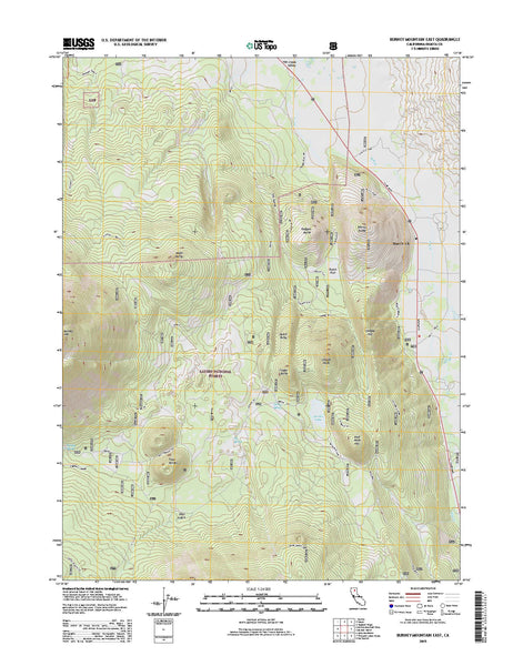 Burney Mountain East, CA