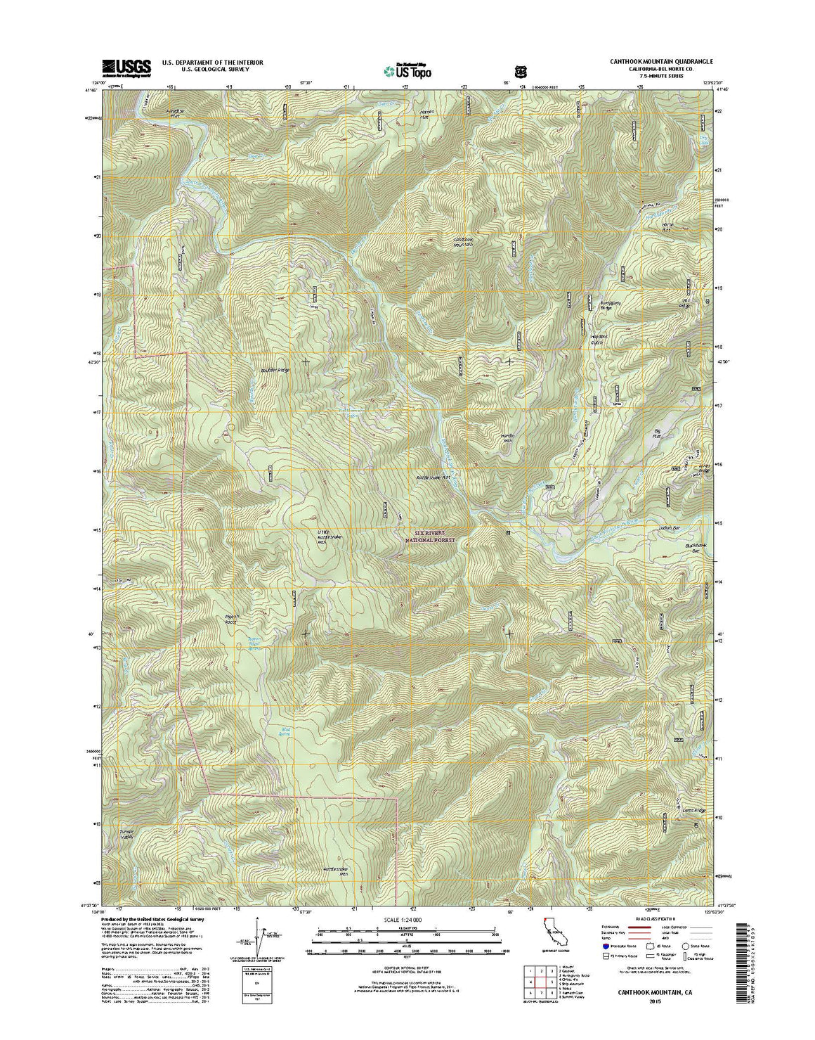 Canthook Mountain, CA