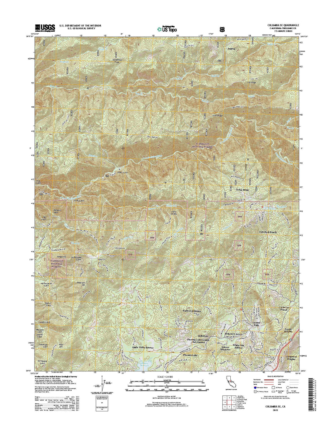 Columbia SE, CA