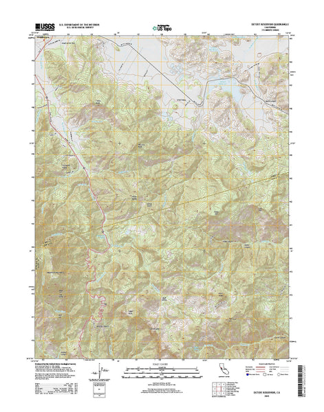 Detert Reservoir, CA